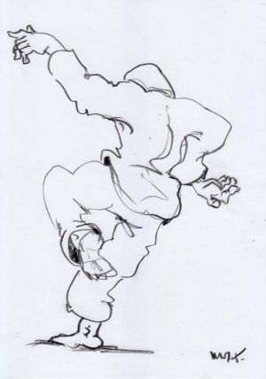 el loco que baila solo